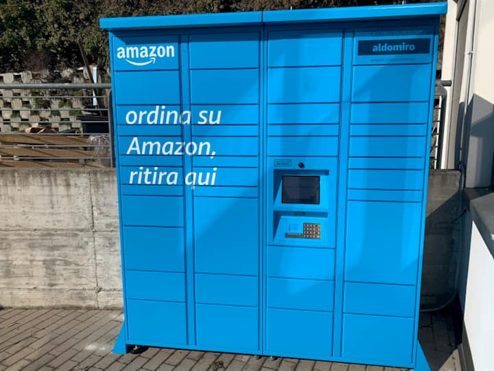 Amazon Locker Hub ParkinGO